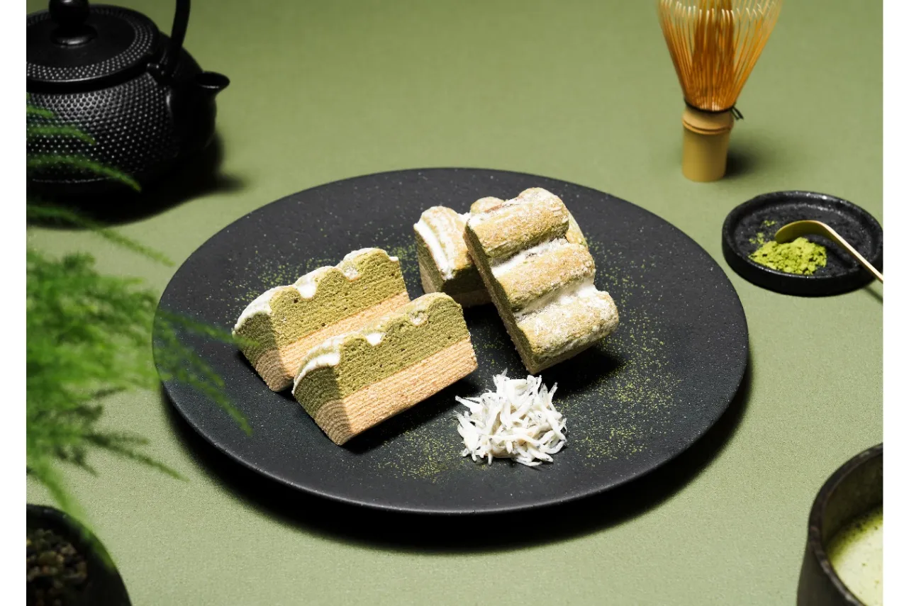 ▲「鎌倉 抹茶バウム」