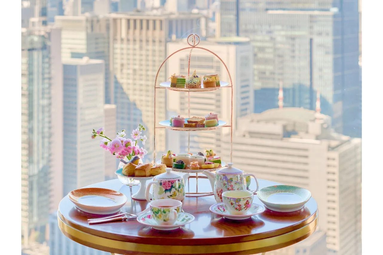▲「ケイタマルヤマ X マンダリン オリエンタル 東京 コラボレーションアフタヌーンティー」