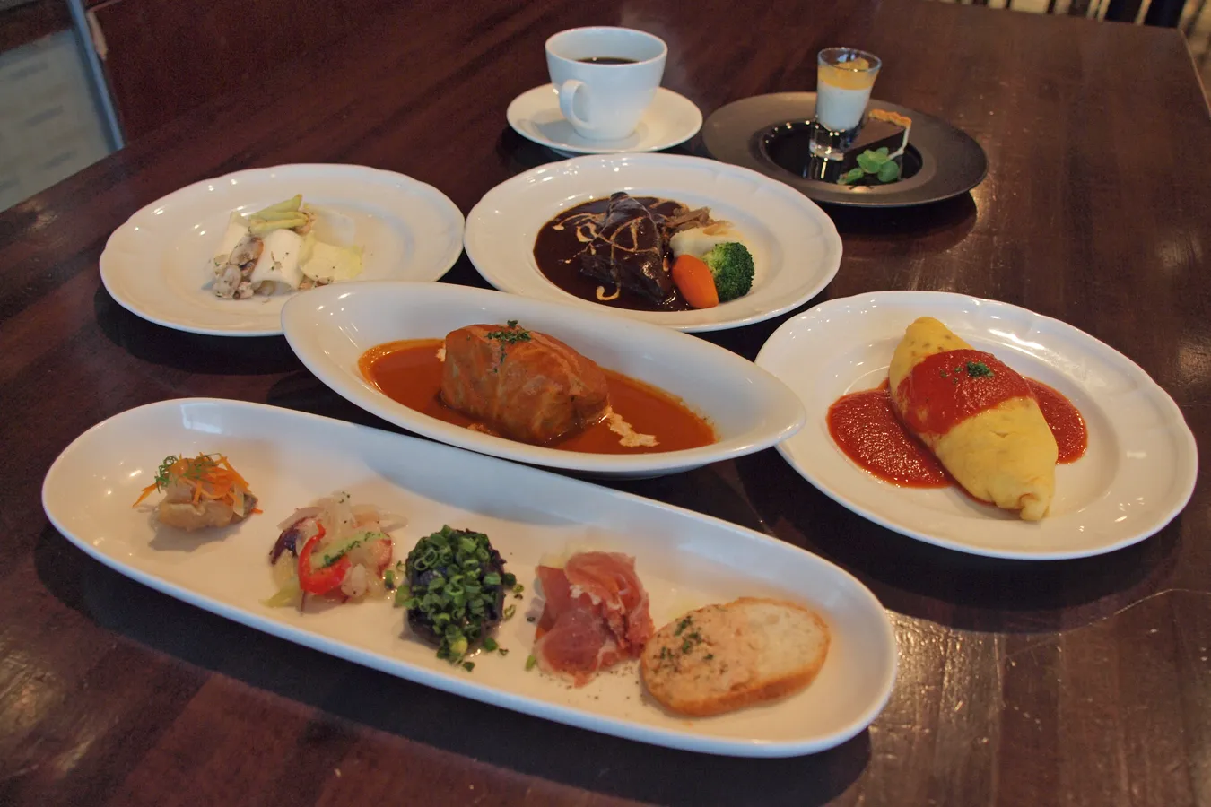 ▲コース料理一例