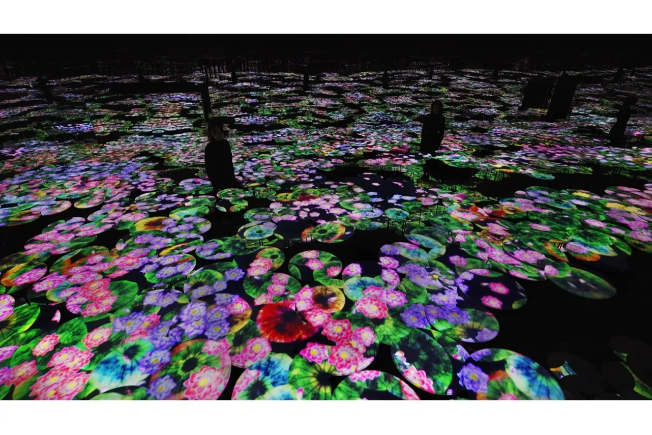 ▲チームラボ《地形の記憶》©チームラボ