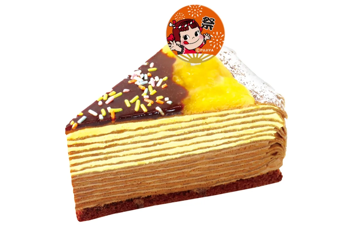 ▲「夏だ！祭りだ！チョコバナナミルクレープ」