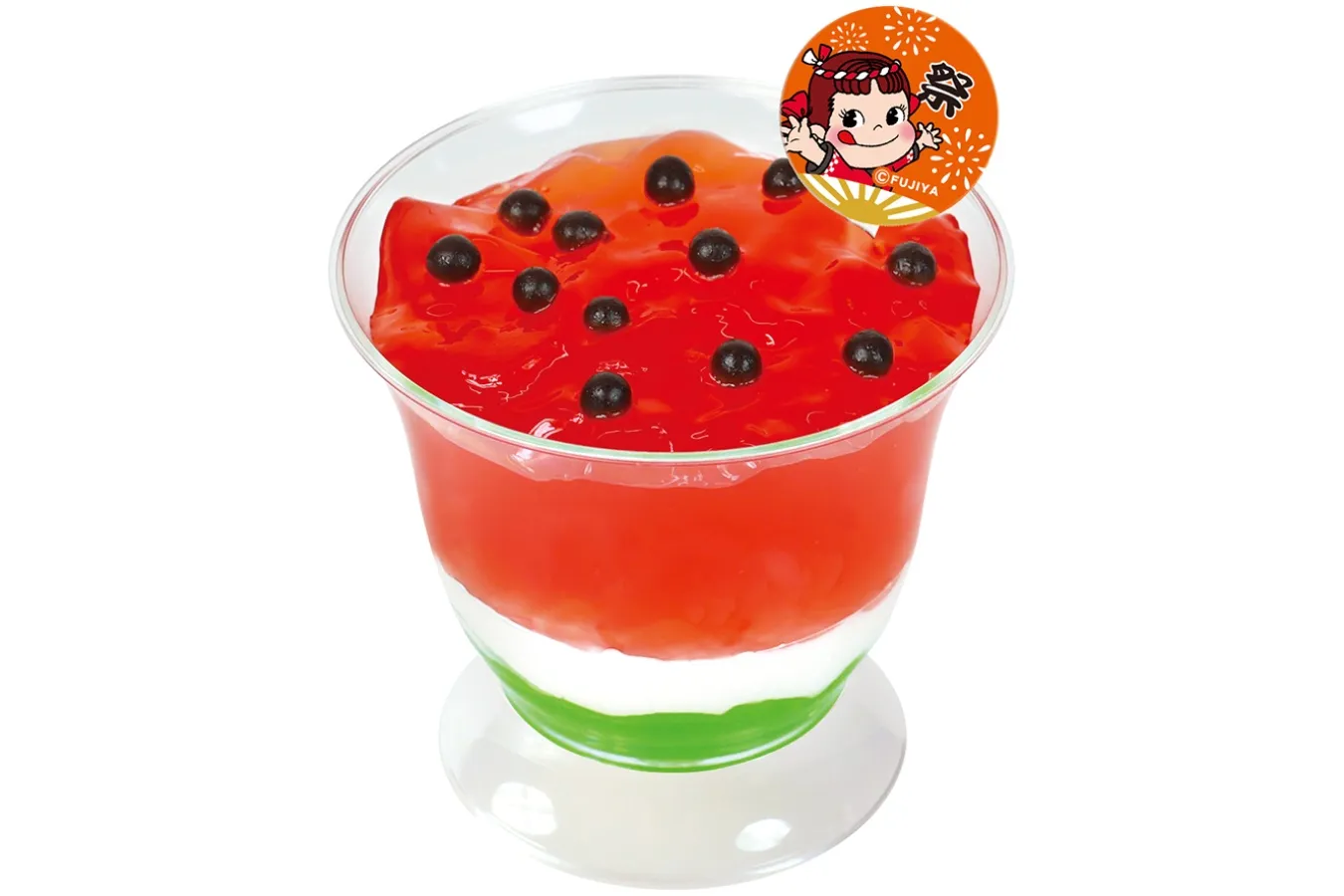 ▲「夏だ！祭りだ！すいかゼリー」