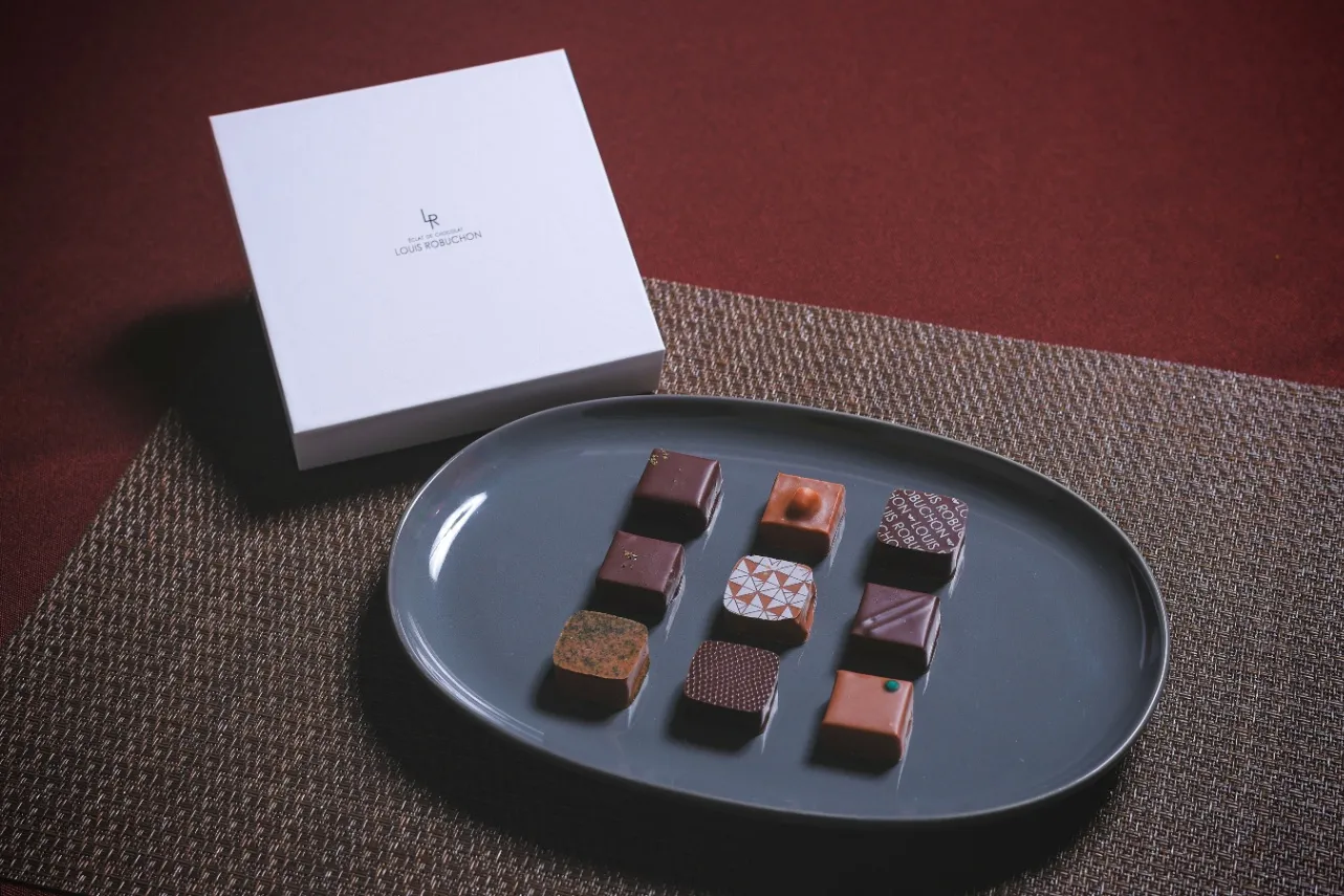 ▲「Éclat de Chocolat "La Dégustation"（エクラ・ドゥ・ショコラ "ラ・デギュスタシオン"）」