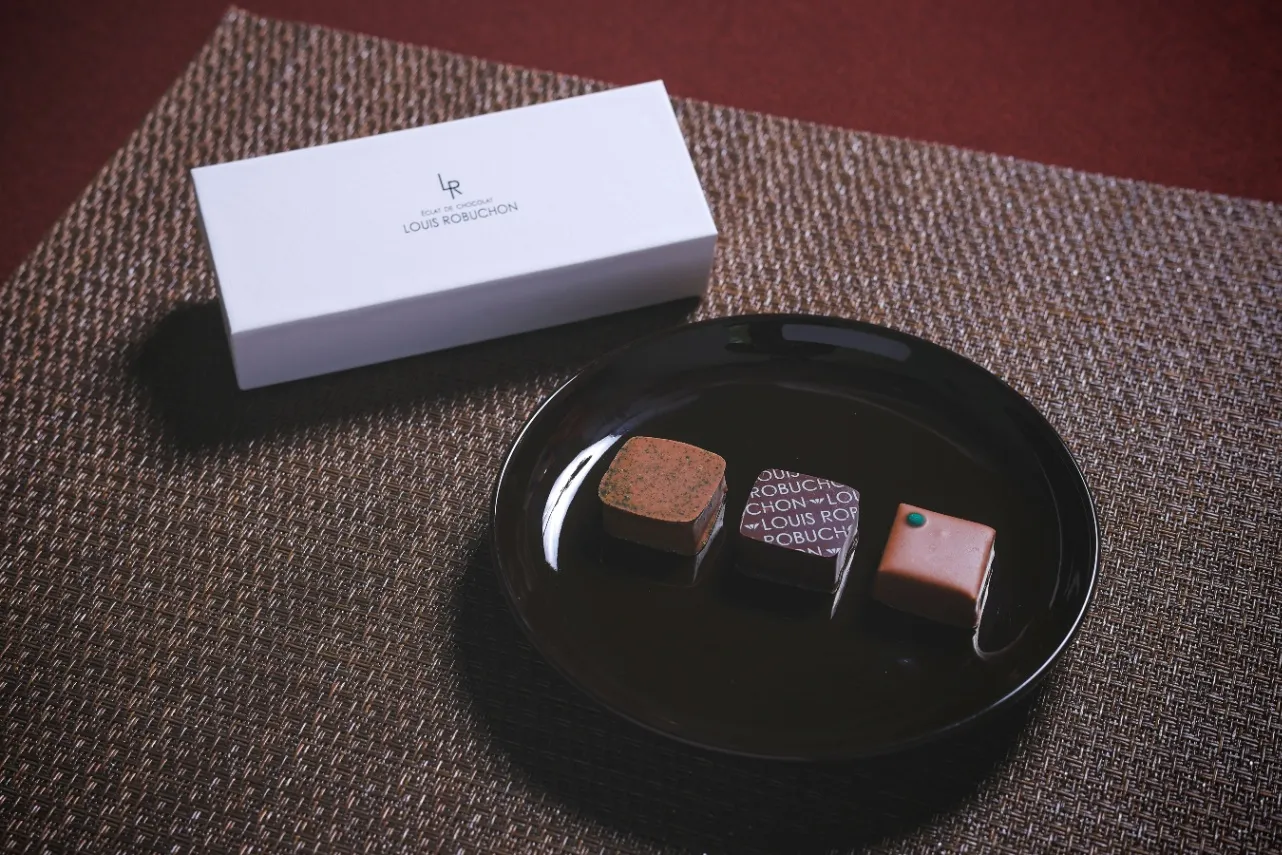 ▲「Éclat de Chocolat "Le Japon" （エクラ・ドゥ・ショコラ "ル・ジャポン"）」