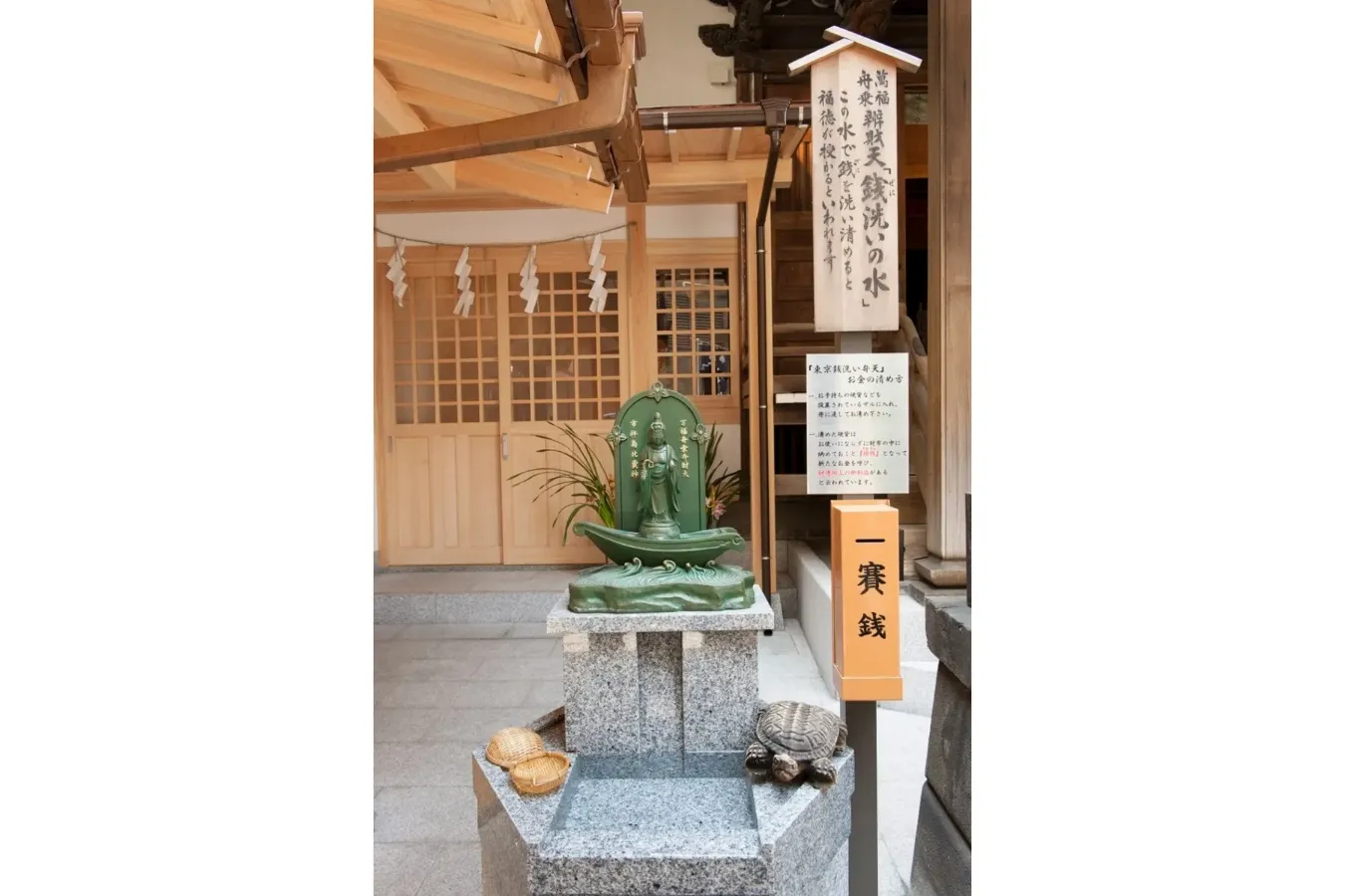 ▲銭洗いの井
