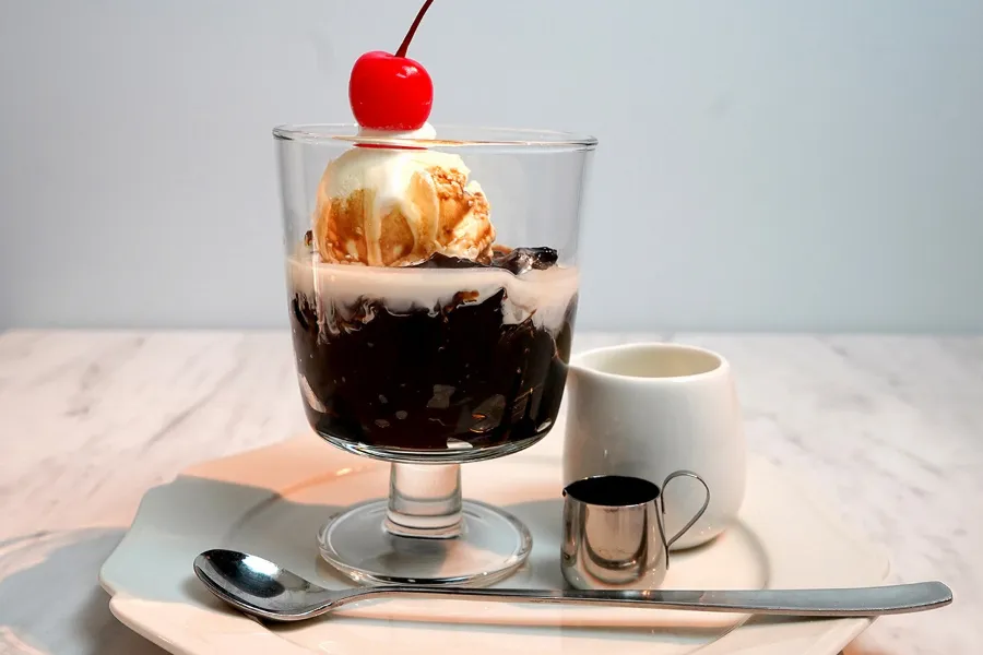 ▲「魅惑のコーヒーゼリー」（680円）