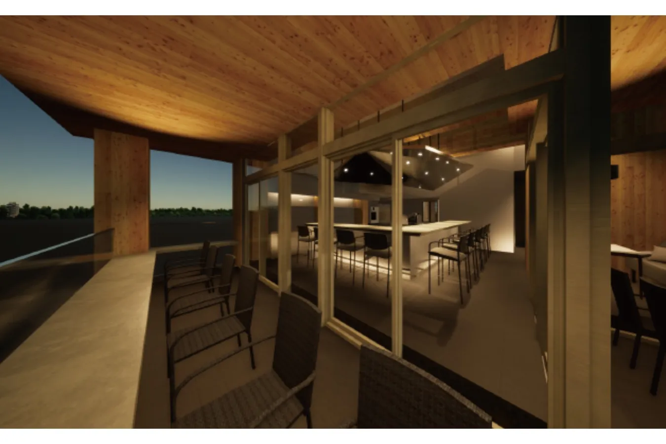 ▲PLEIN 銀座本店（Terrace Bar）