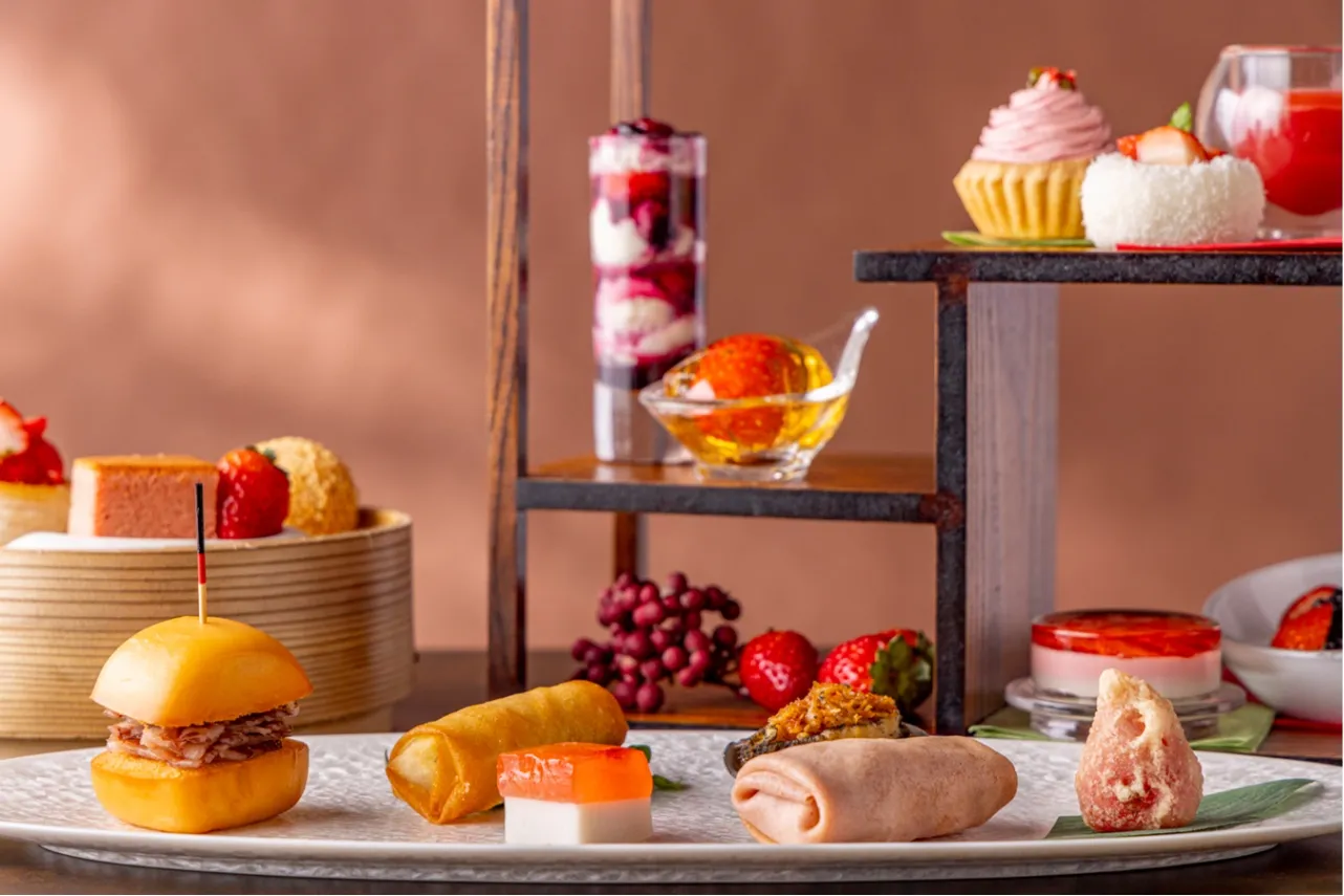 【ストリングスホテル東京インターコンチネンタル】イチゴが主役の中華風アフタヌーンティー_2064128