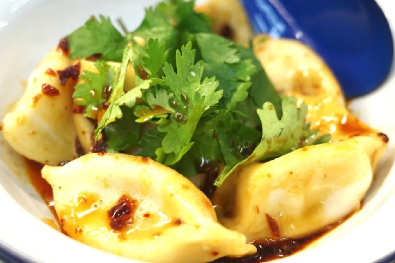 ▲「麻辣水餃（麻辣ピリ辛水餃子）　」（790円）　写真提供：シーシートーキョー XIXI TOKYO 嘻嘻東京