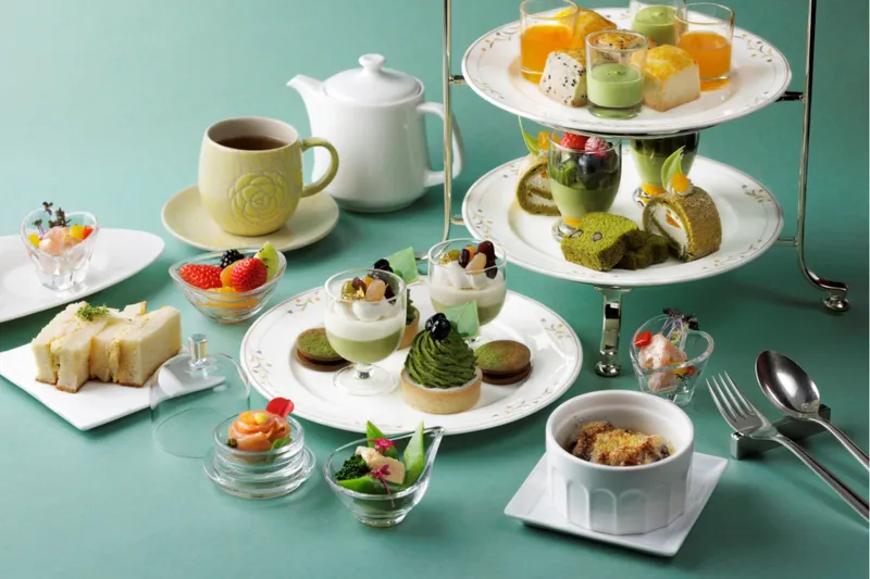 【東京ステーションホテル】抹茶アフタヌーンティーが登場！西尾抹茶を使用したスイーツ