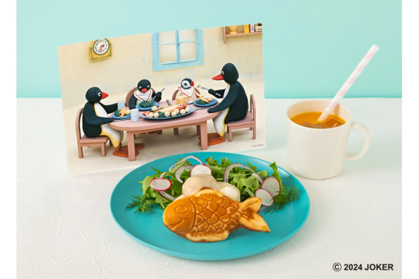 ▲「ピングーファミリーの食卓」