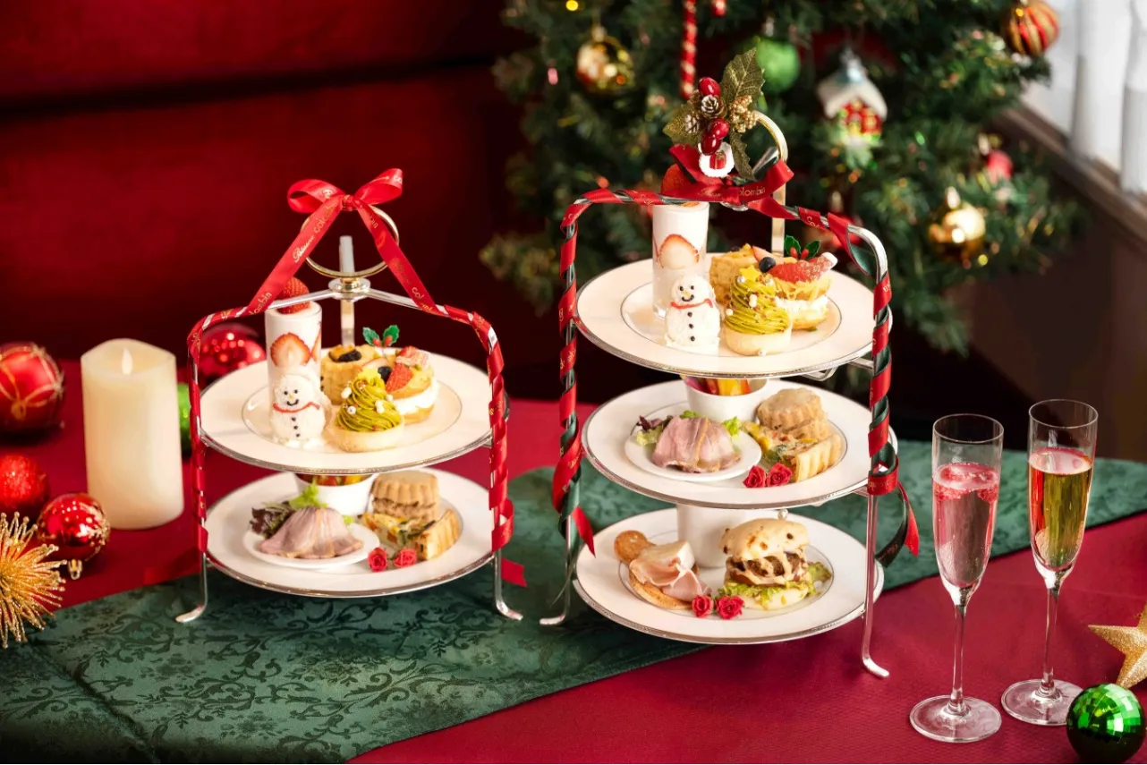 ▲「クリスマスアフタヌーンティーセット」