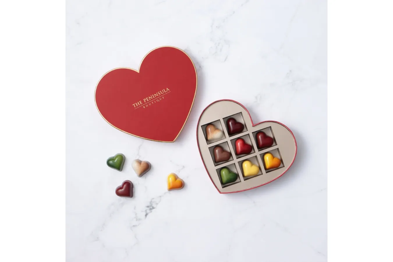 ▲「ボンボンショコラ ハートセレクション」