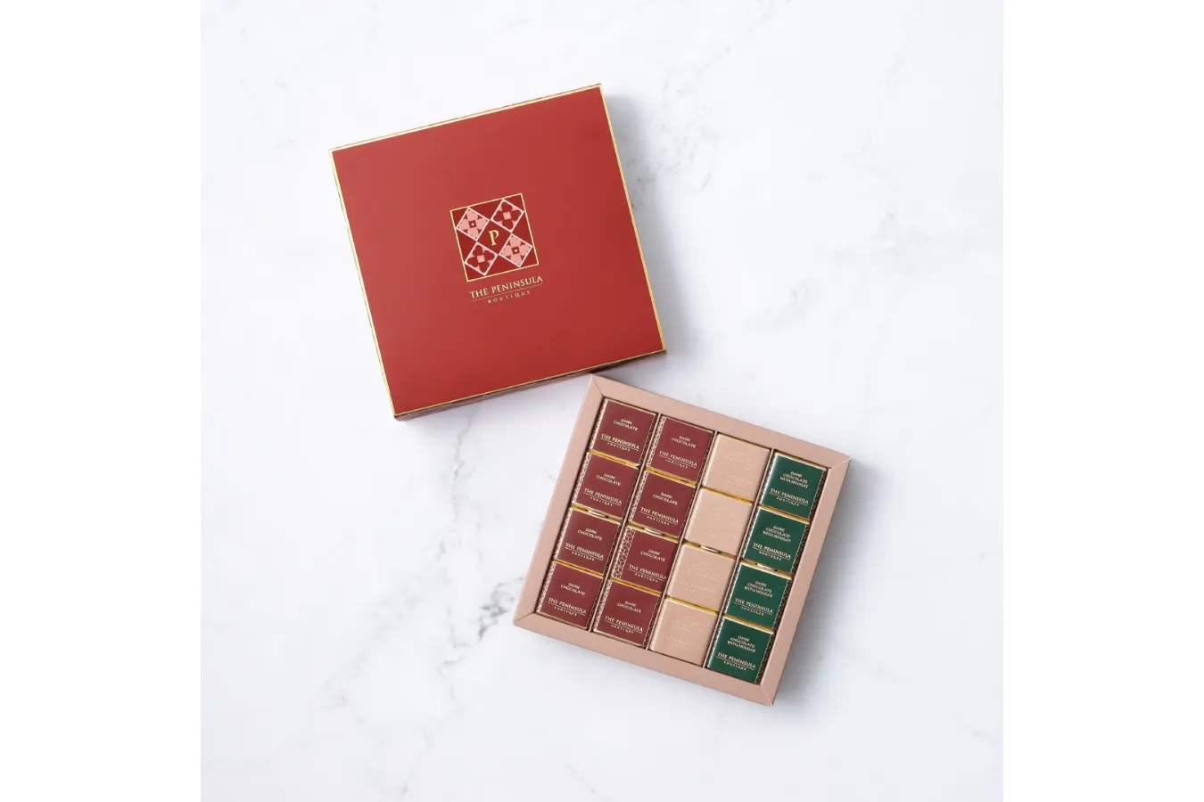 ▲「ヘリテージコレクション  チャーミングキャレ16個入り 2025 Springパッケージ」