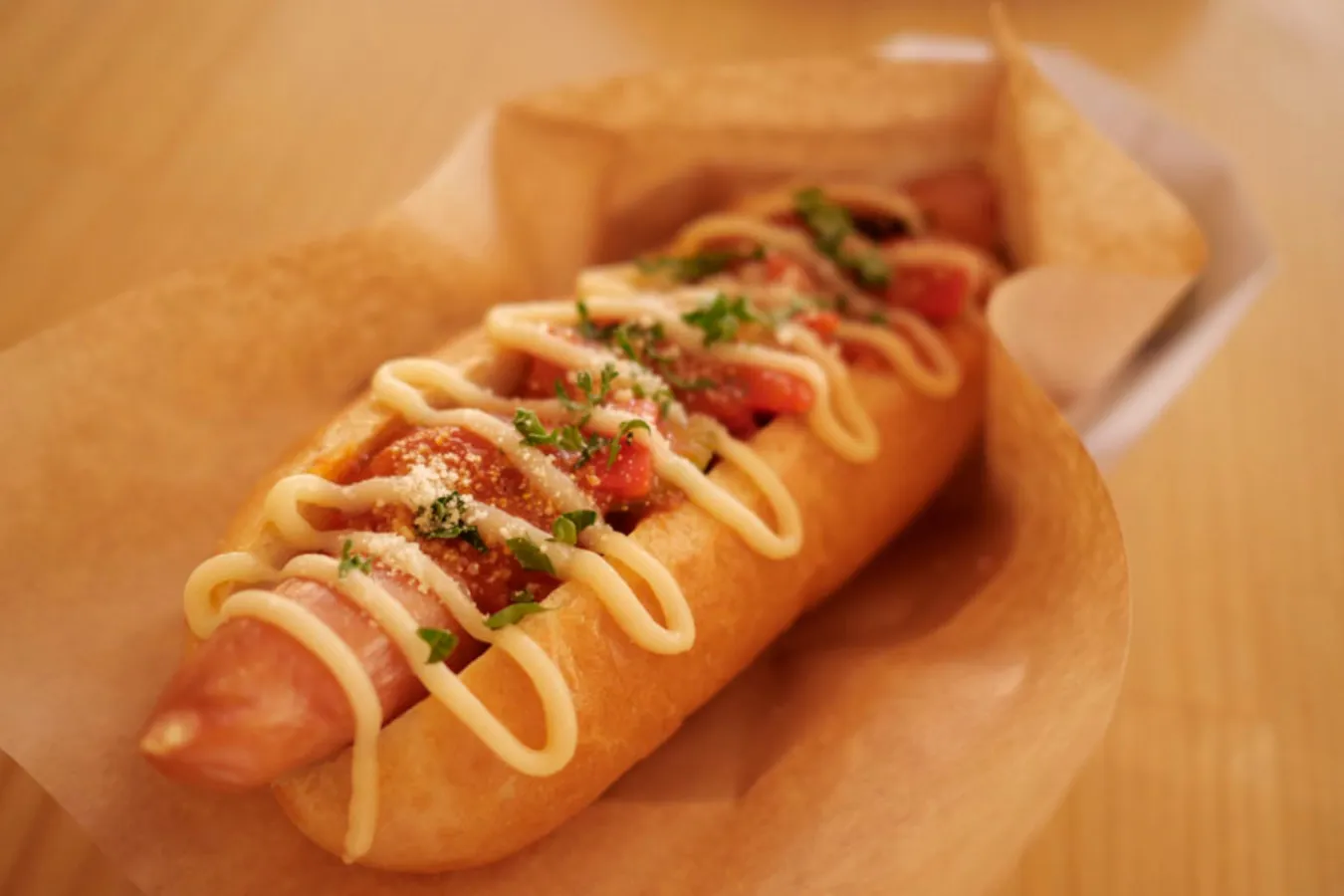 ▲「ホットドッグ」(1,080円)
