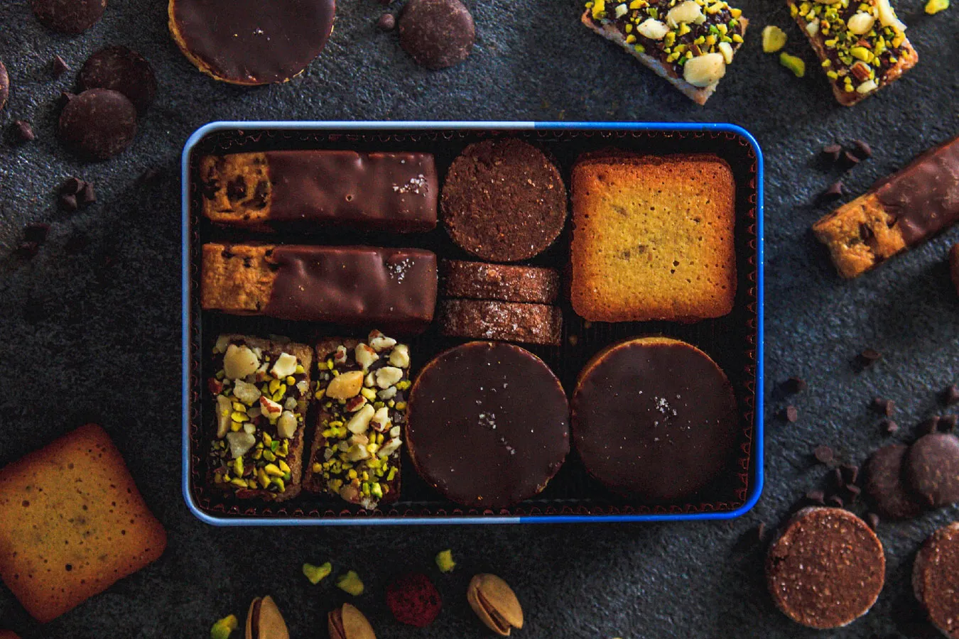 ▲「toroaのチョコまみれクッキー缶」※成田空港で数量限定販売