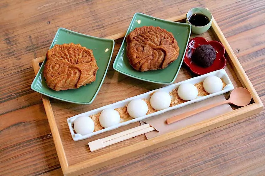 あったか白玉が絶品!たい焼きカフェ「まんまる」デート_1692476