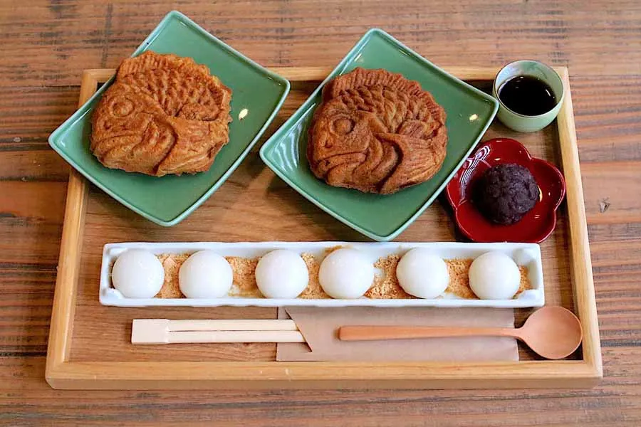 あったか白玉が絶品!たい焼きカフェ「まんまる」デート_1692488