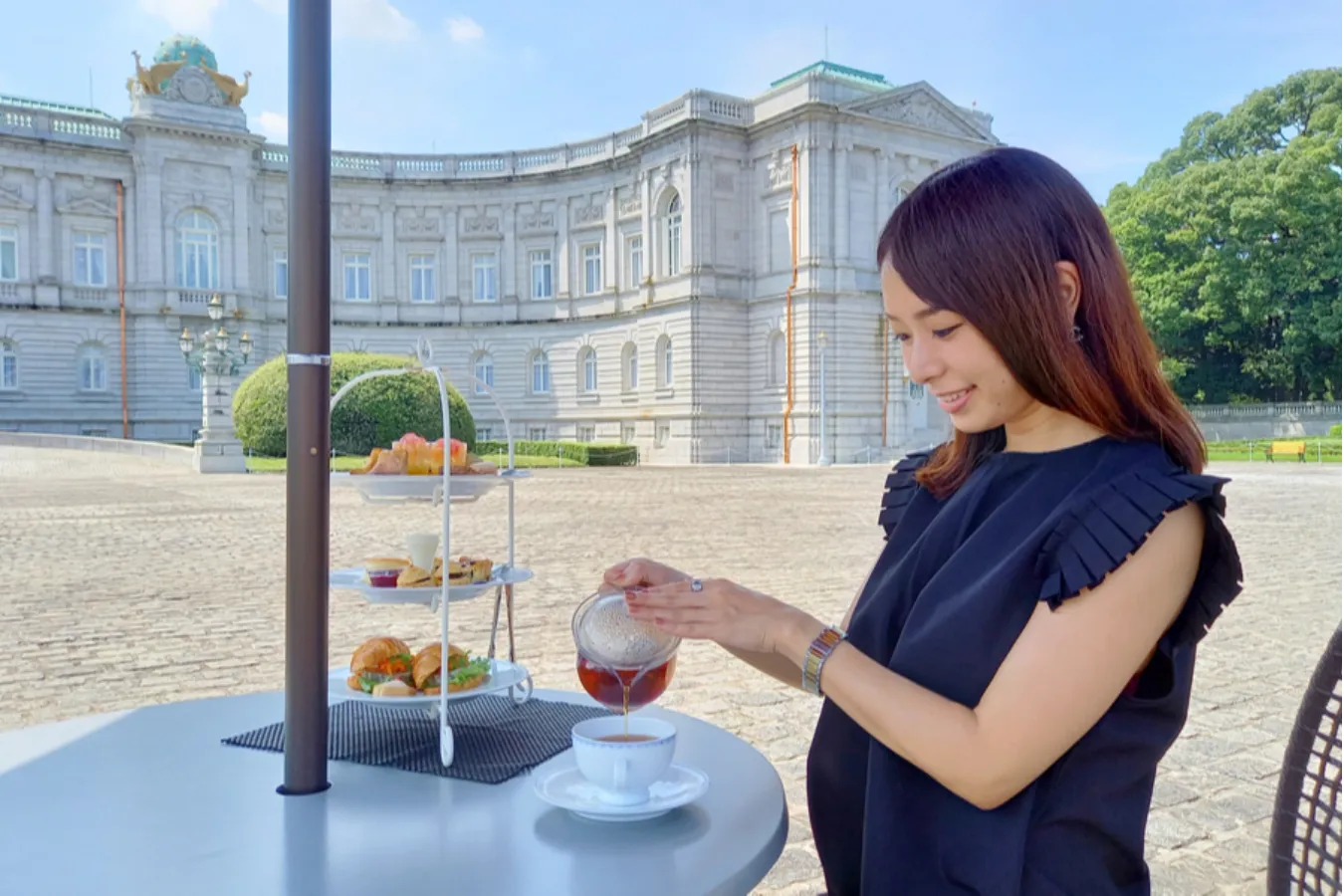 迎賓館ミントン リヴァートン 大きめティーポット アフタヌーンティー ...