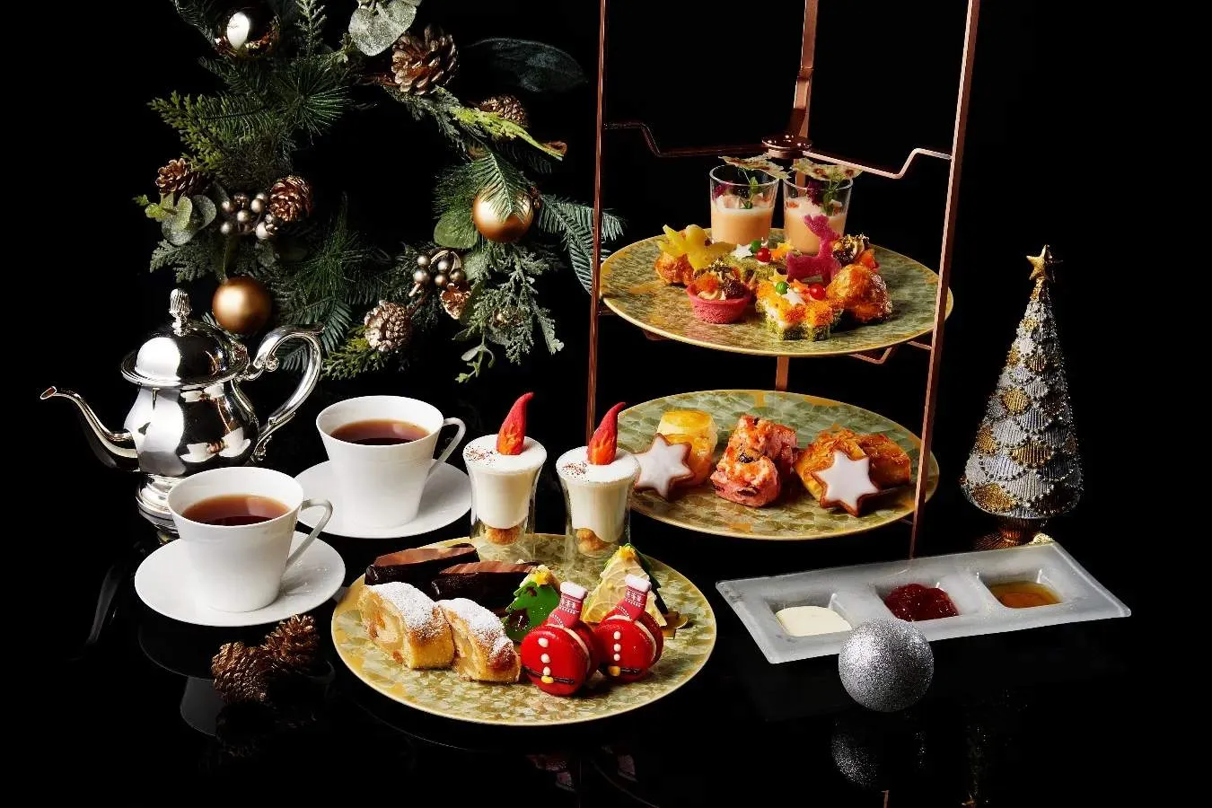 ▲「クリスマスアフタヌーンティー」