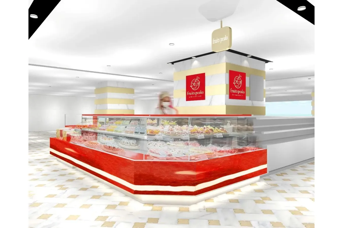 ▲西武池袋店　店装イメージ