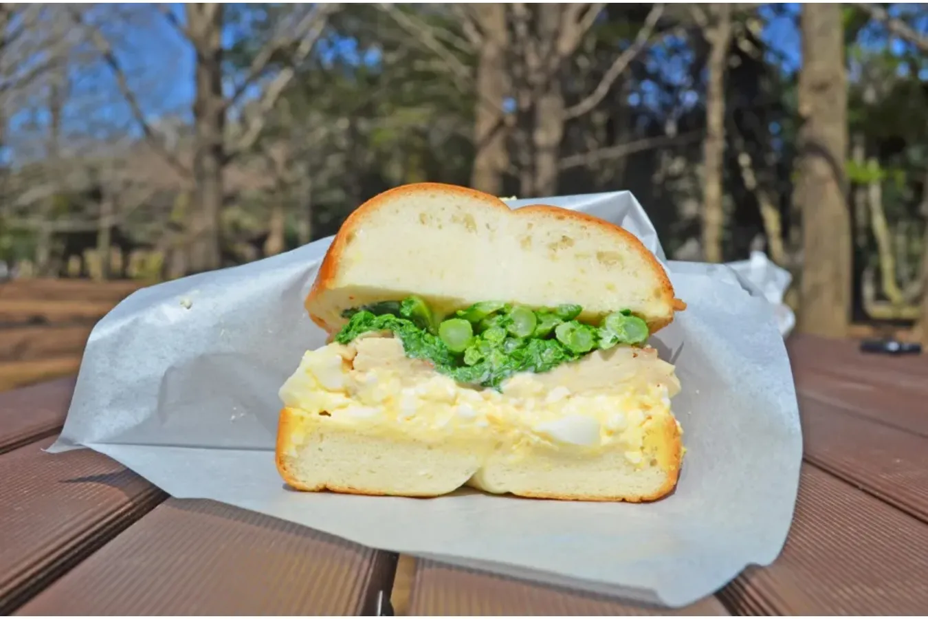 ▲ボリューム満点で、一つだけでもおなかいっぱいになれそう！