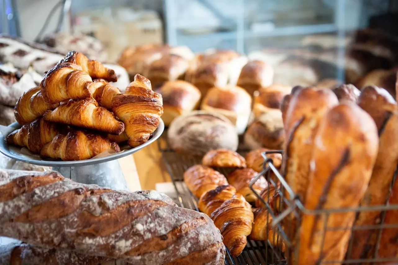 ▲4種の自家製酵母が味や香りに深みを持たせ、高加水によって独特の食感を醸し出している