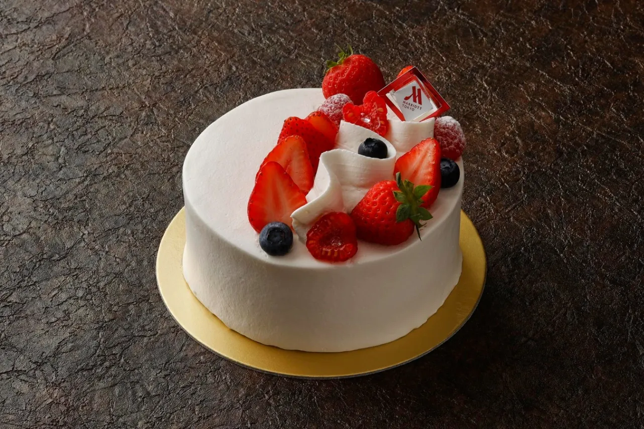▲「マリオットクリスマス ショートケーキ」