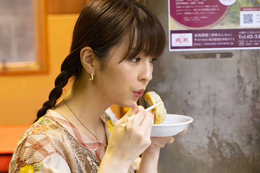 「おいしさと幸せの満足感がすごい！」女優・柳ゆり菜と訪れる「赤坂みんみん」（赤坂） 