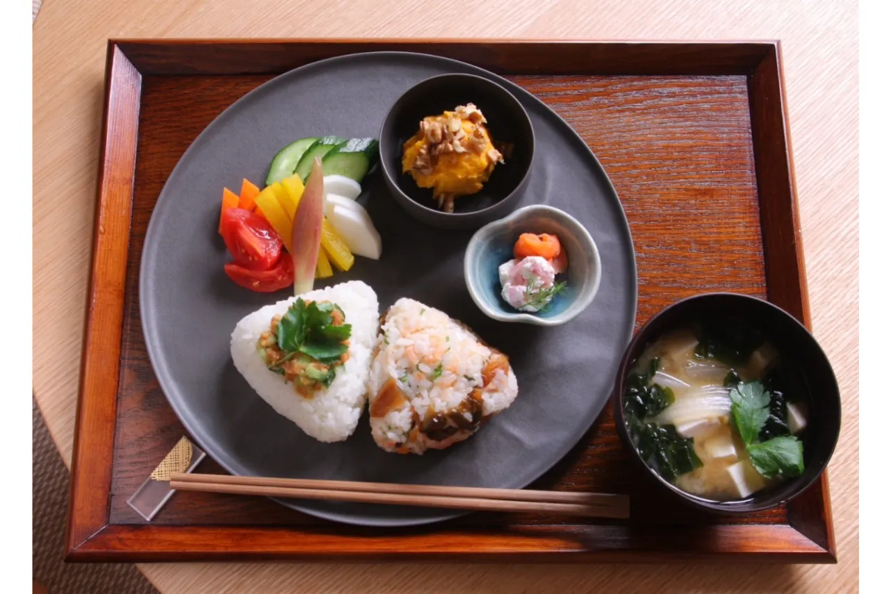 ▲「発酵と暦のおむすび膳」