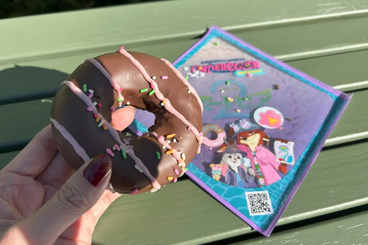 ▲「チョコドーナツ」（450円）