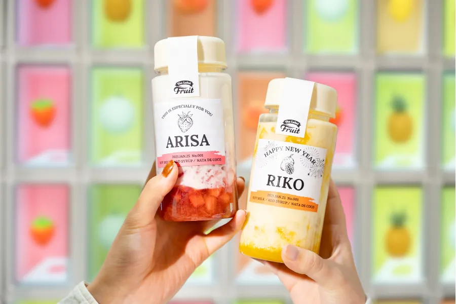 次世代フルーツオレ専門店「The Label Fruit」原宿にオープン