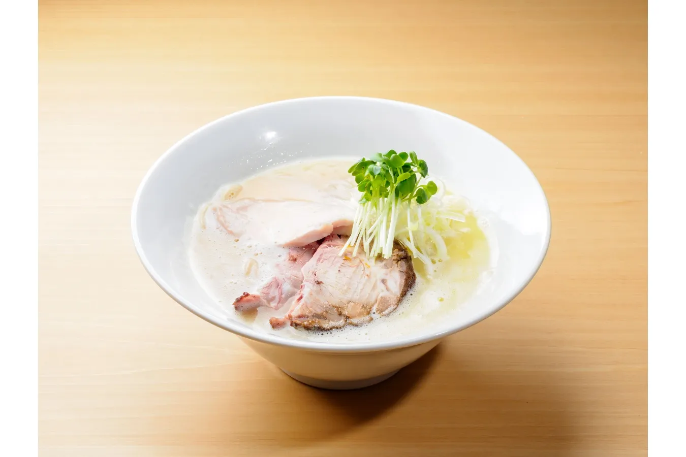▲鶏白湯らーめん
