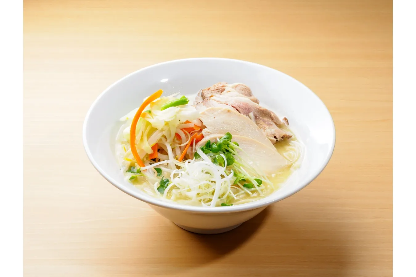 ▲鶏白湯野菜らーめん