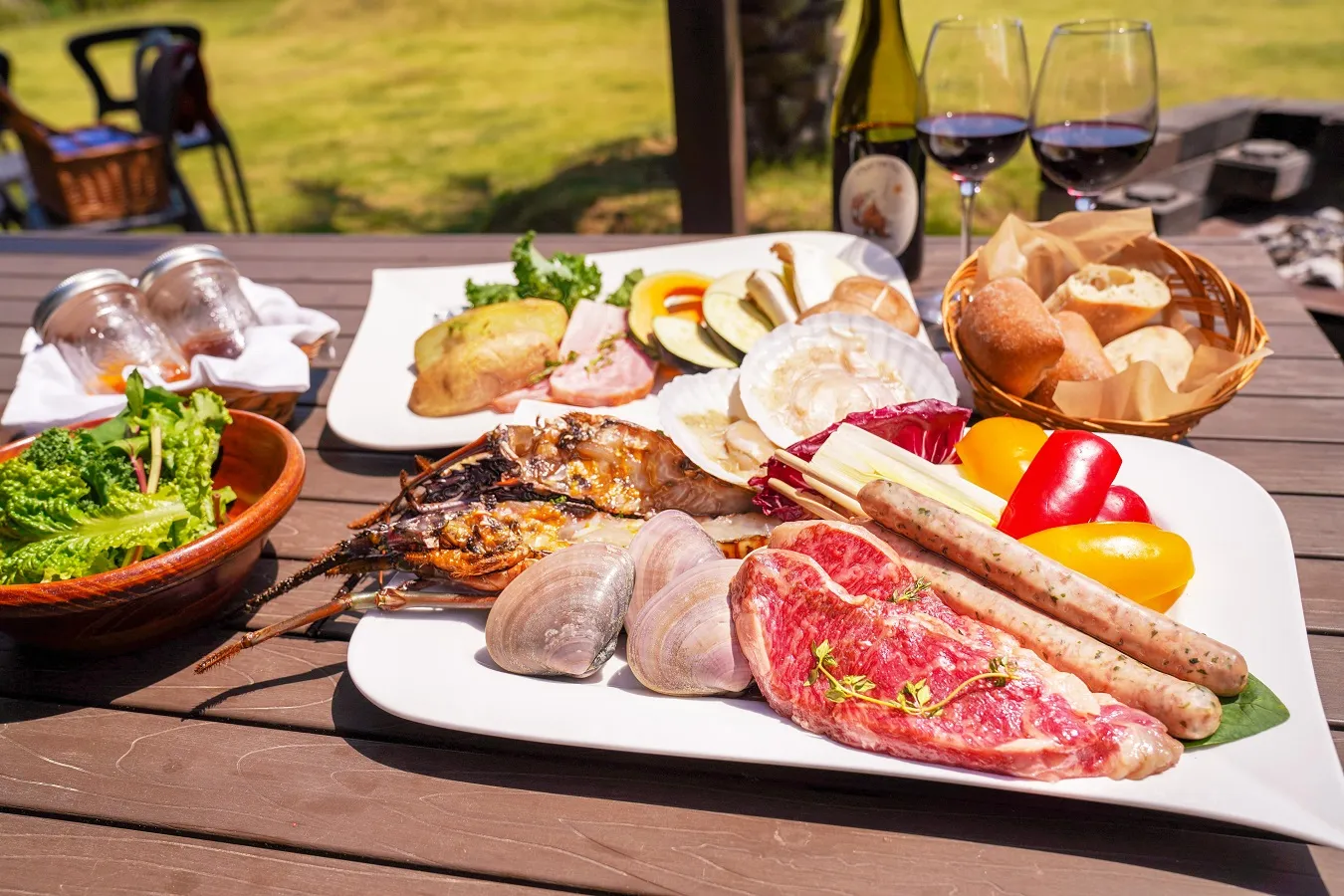 ▲「【贅】プレミアムBBQセット」（7,700円）