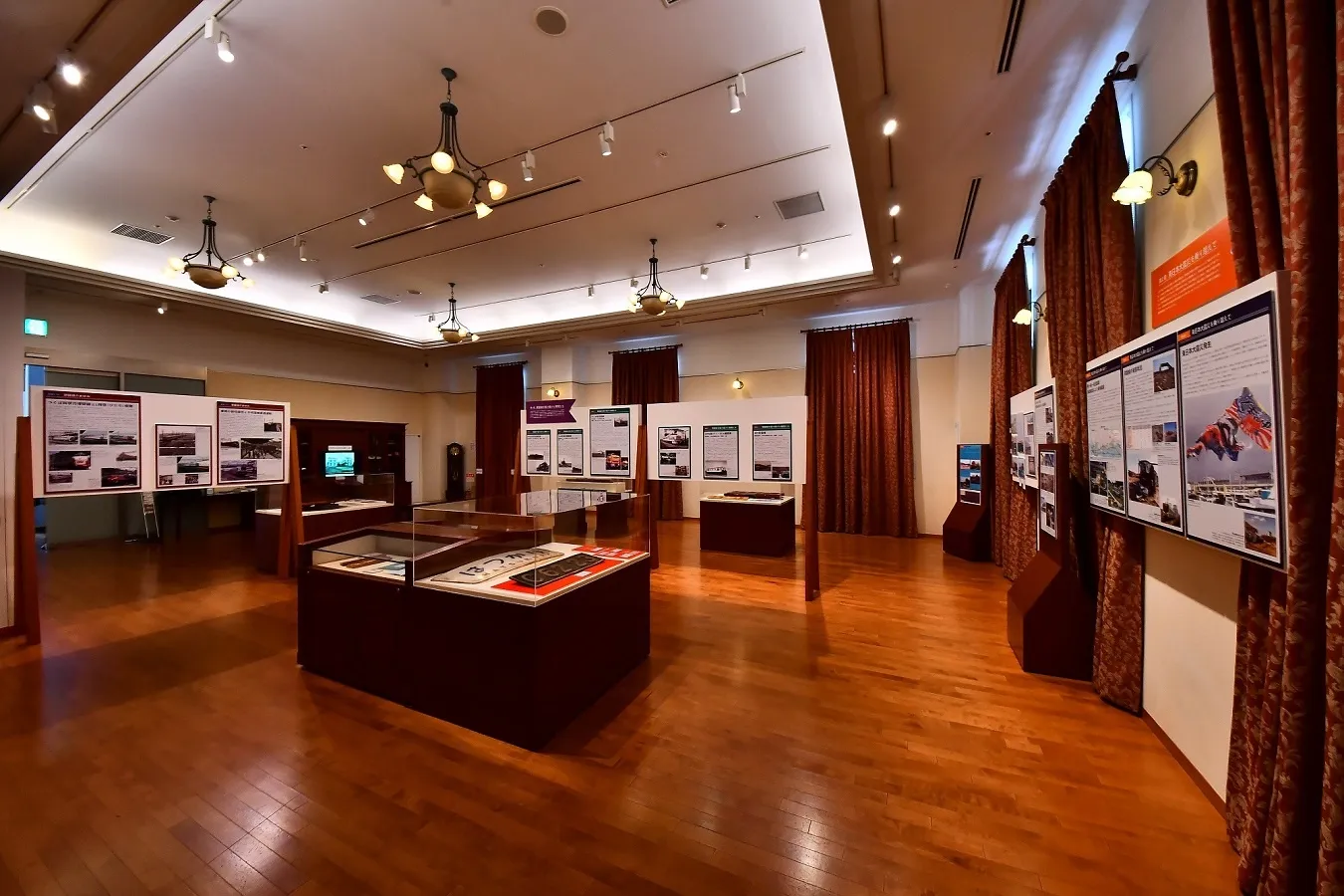 ▲企画展示室（写真提供：東日本鉄道文化財団）