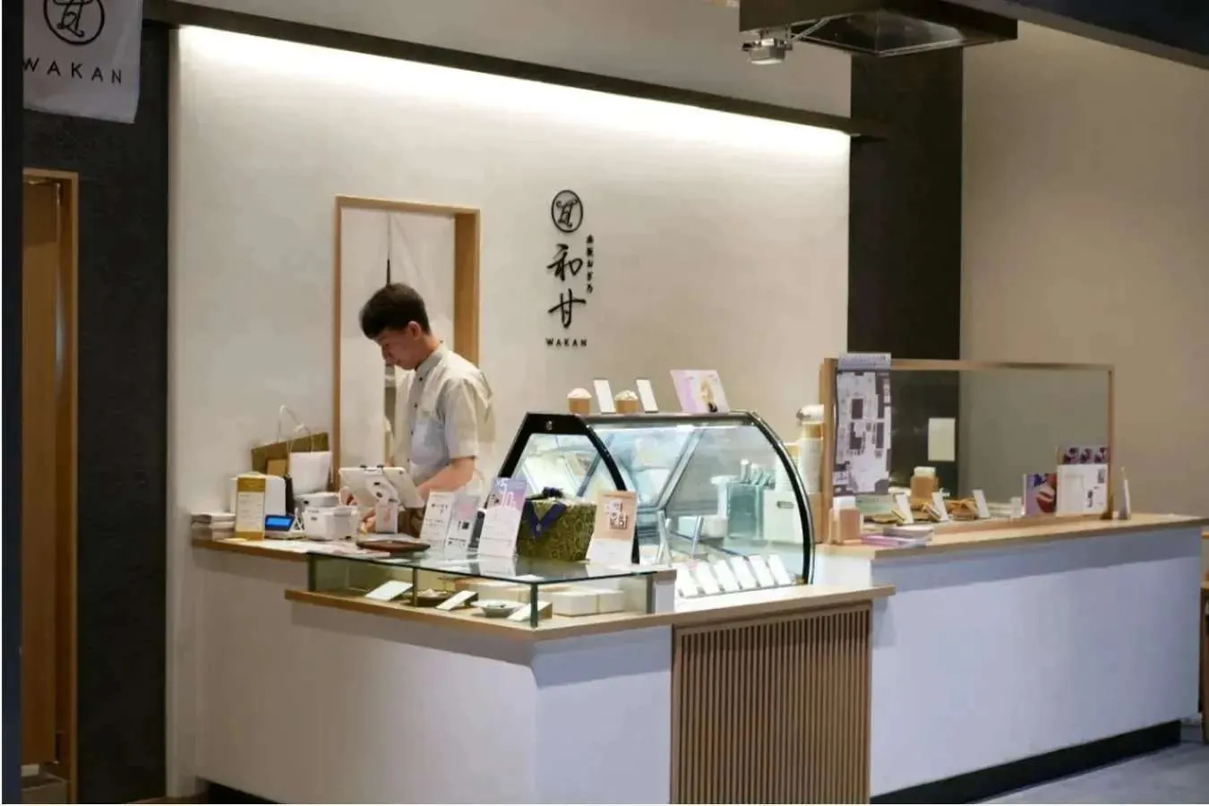 ▲販売カウンター
