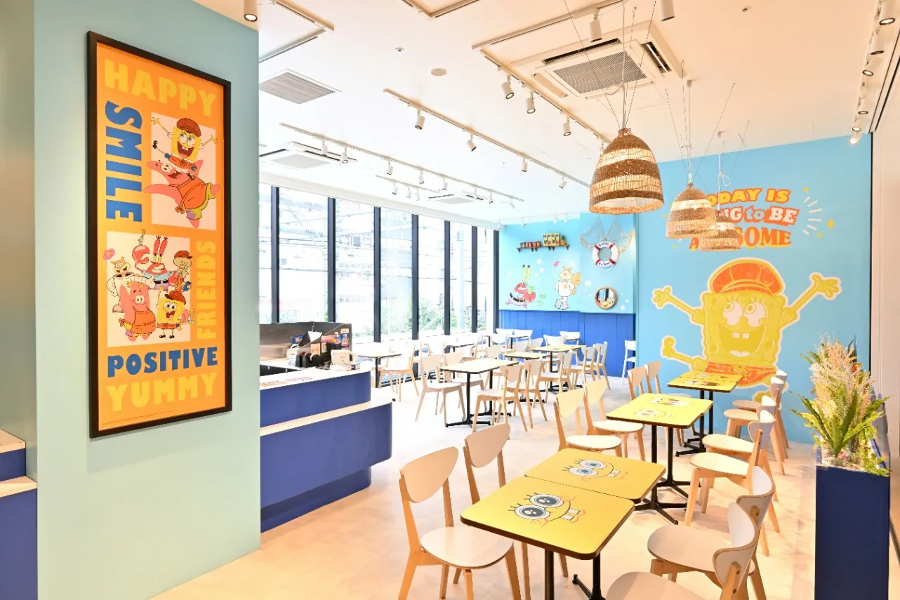 『スポンジ・ボブ』モチーフのカフェが渋谷MIYASHITA PARKに！キャラ型サンドイッチを実食_2377265