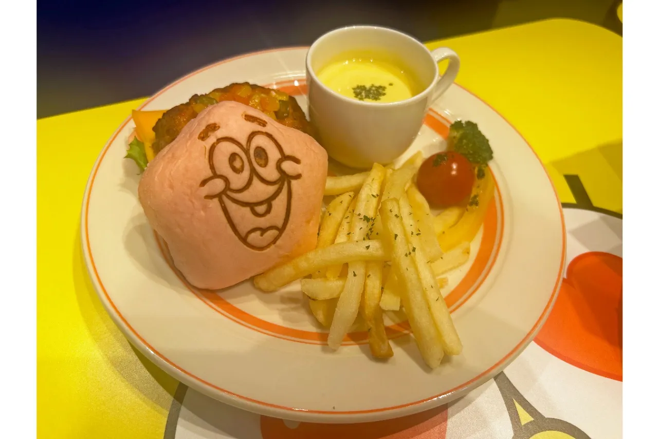 ▲「食いしん坊の大親友☆秘密のソースのヘルシーバーガー」※編集部撮影