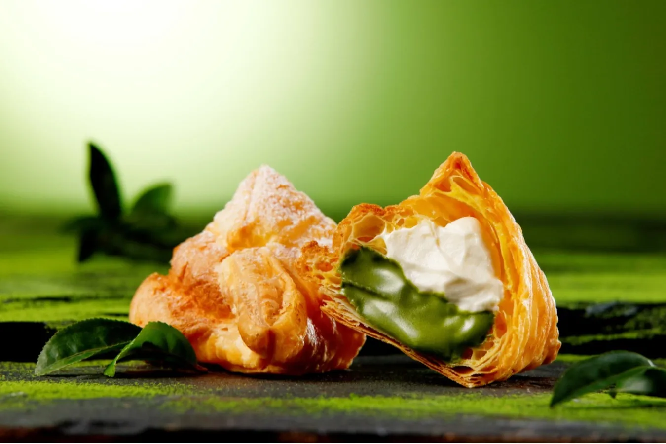 ▲「ミルクパイ 宇治抹茶」