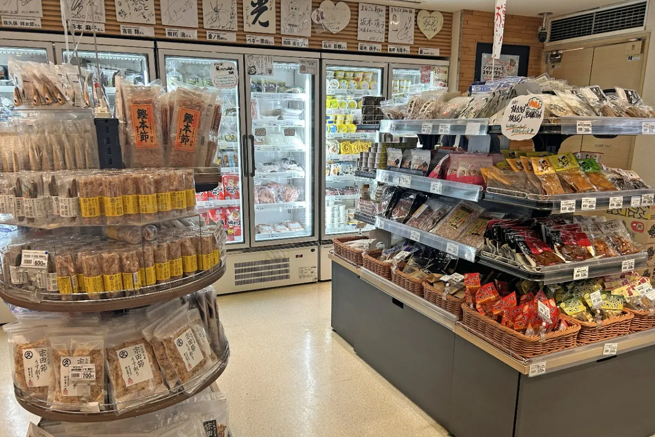 ▲高知県ならではの商品がたくさん！