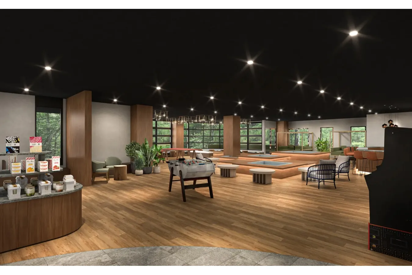 ▲EN RESORT Re’Cove Hakoneラウンジ イメージ