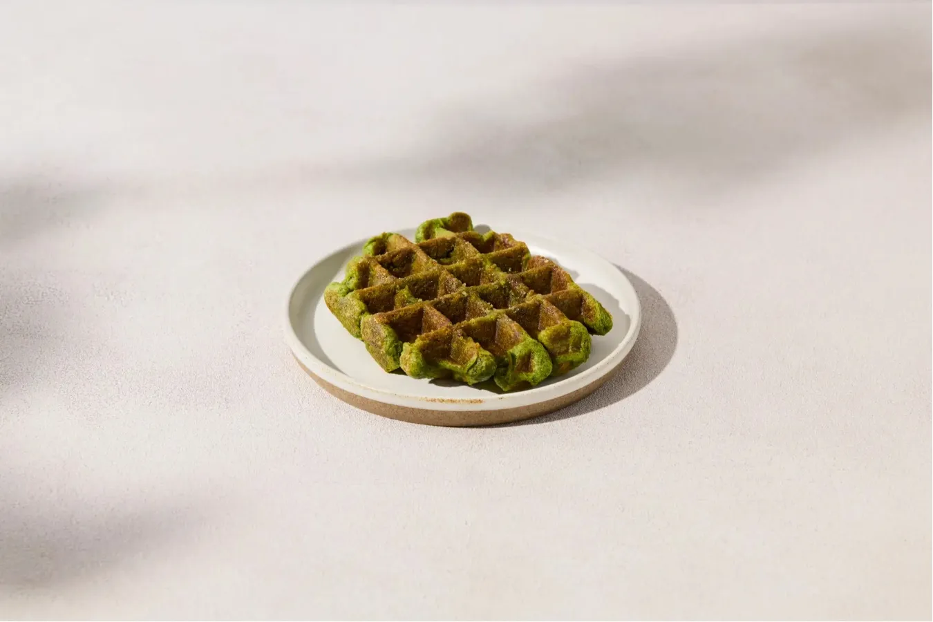 ▲「リエージュワッフル 抹茶」