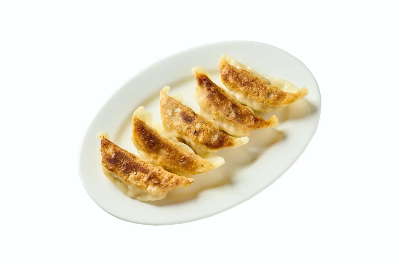 ▲「鶏餃子」はハラル認証済の食材を使用しながらも肉汁たっぷり