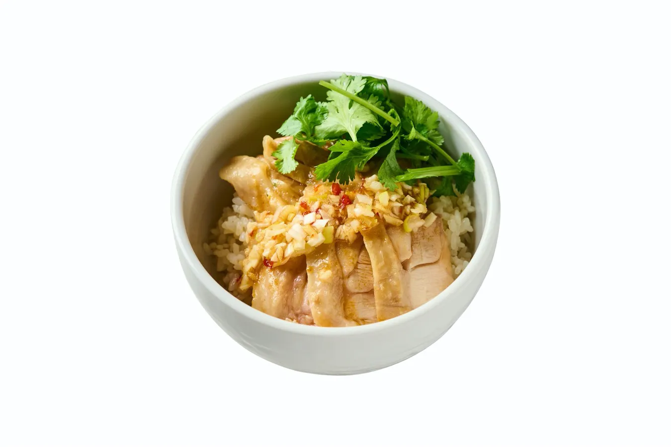 ▲ラーメンに負けず劣らずの濃厚な味わい「カオマンガイ」