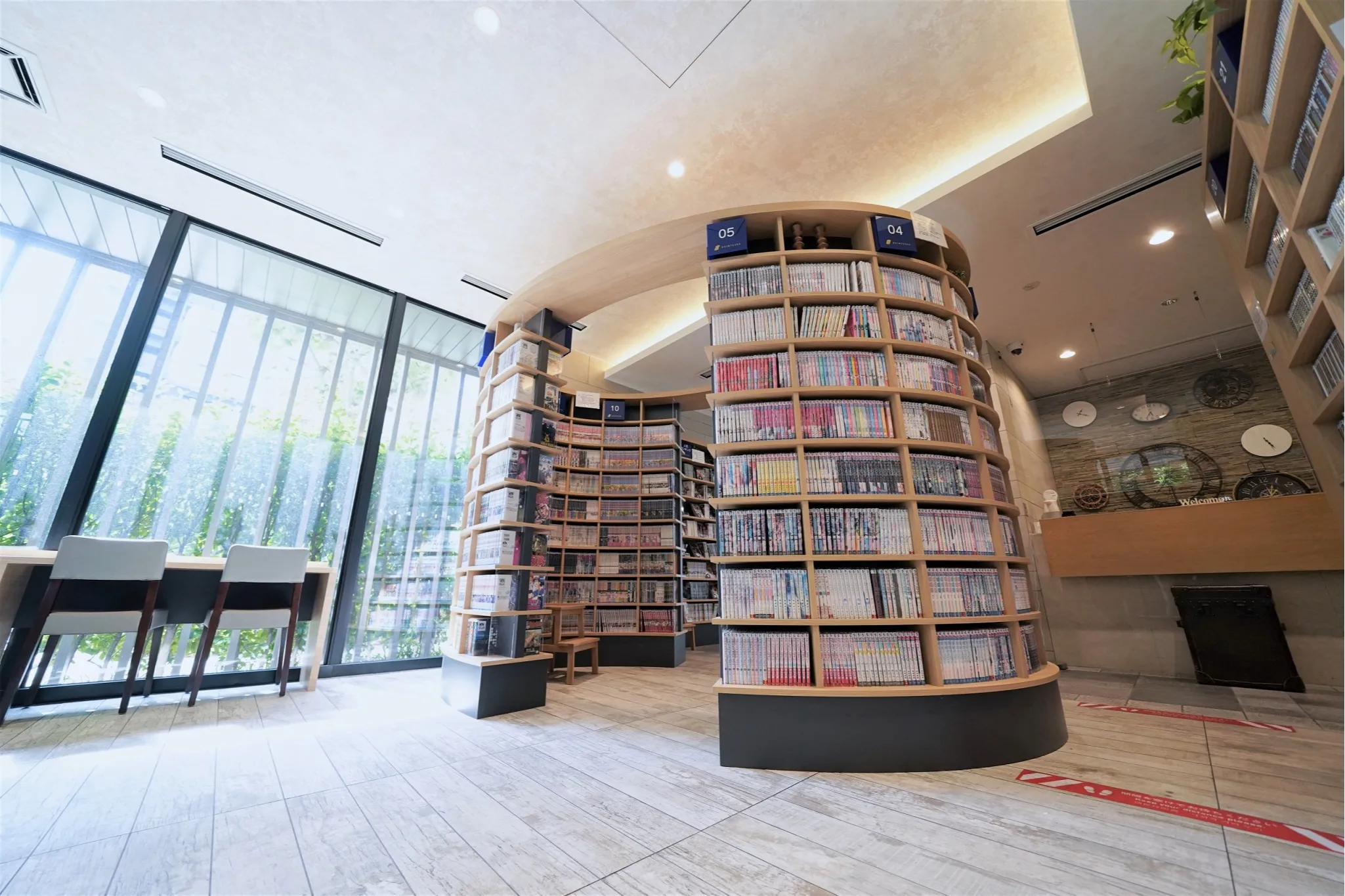 マンガライブラリーが充実！「クインテッサホテル東京羽田 Comic & Books」誕生