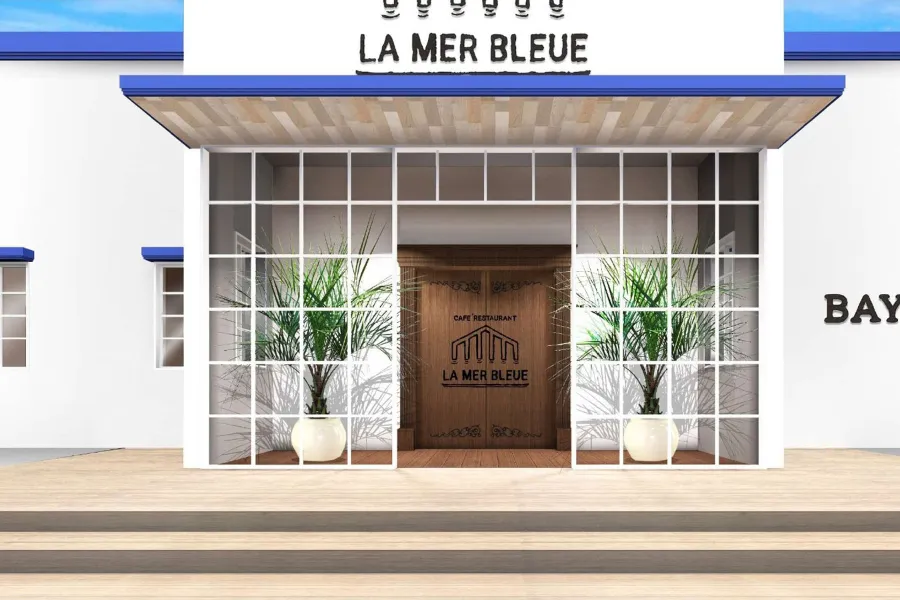 ▲レストランイメージ（エントランス）