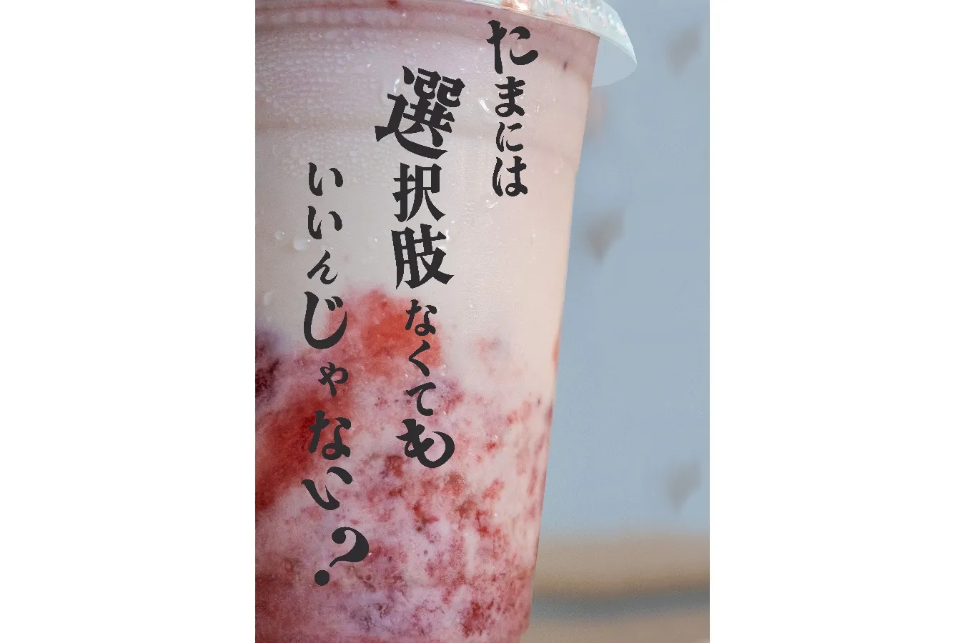 ▲専門店である同店のコンセプトは「たまには選択肢なくてもいいんじゃない？」※商品イメージ