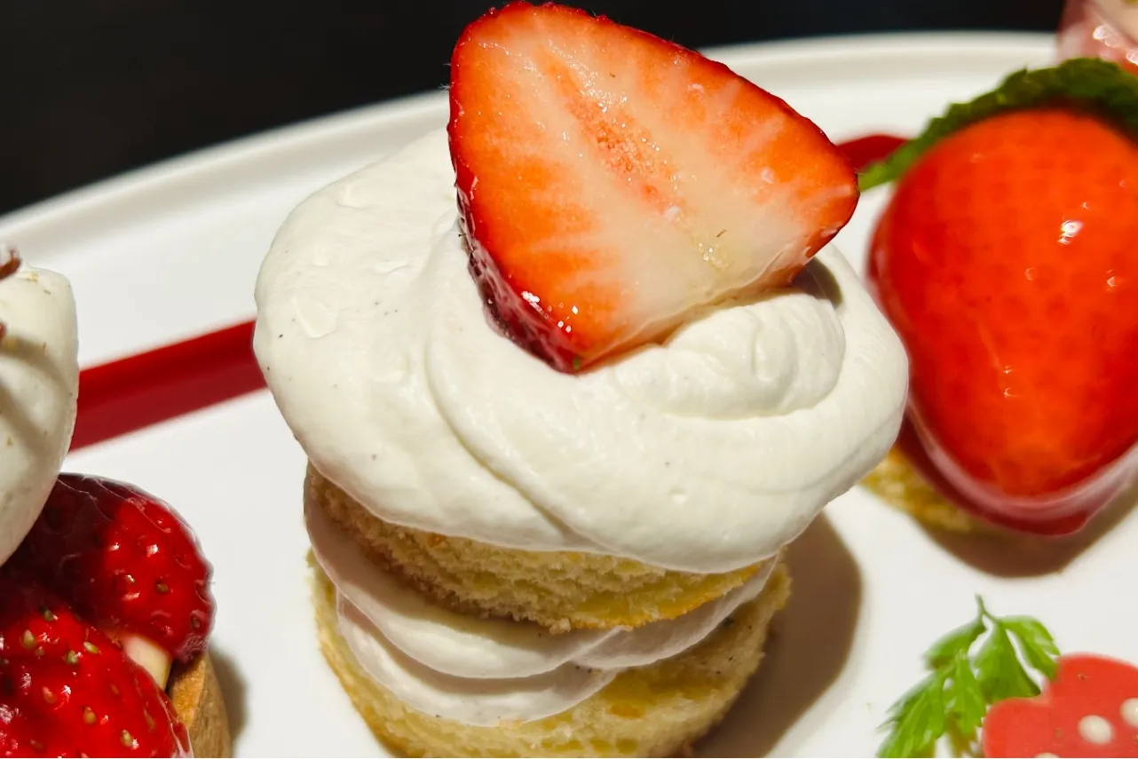 ▲「あまりんのショートケーキ」（撮影：レッツエンジョイ東京編集部）