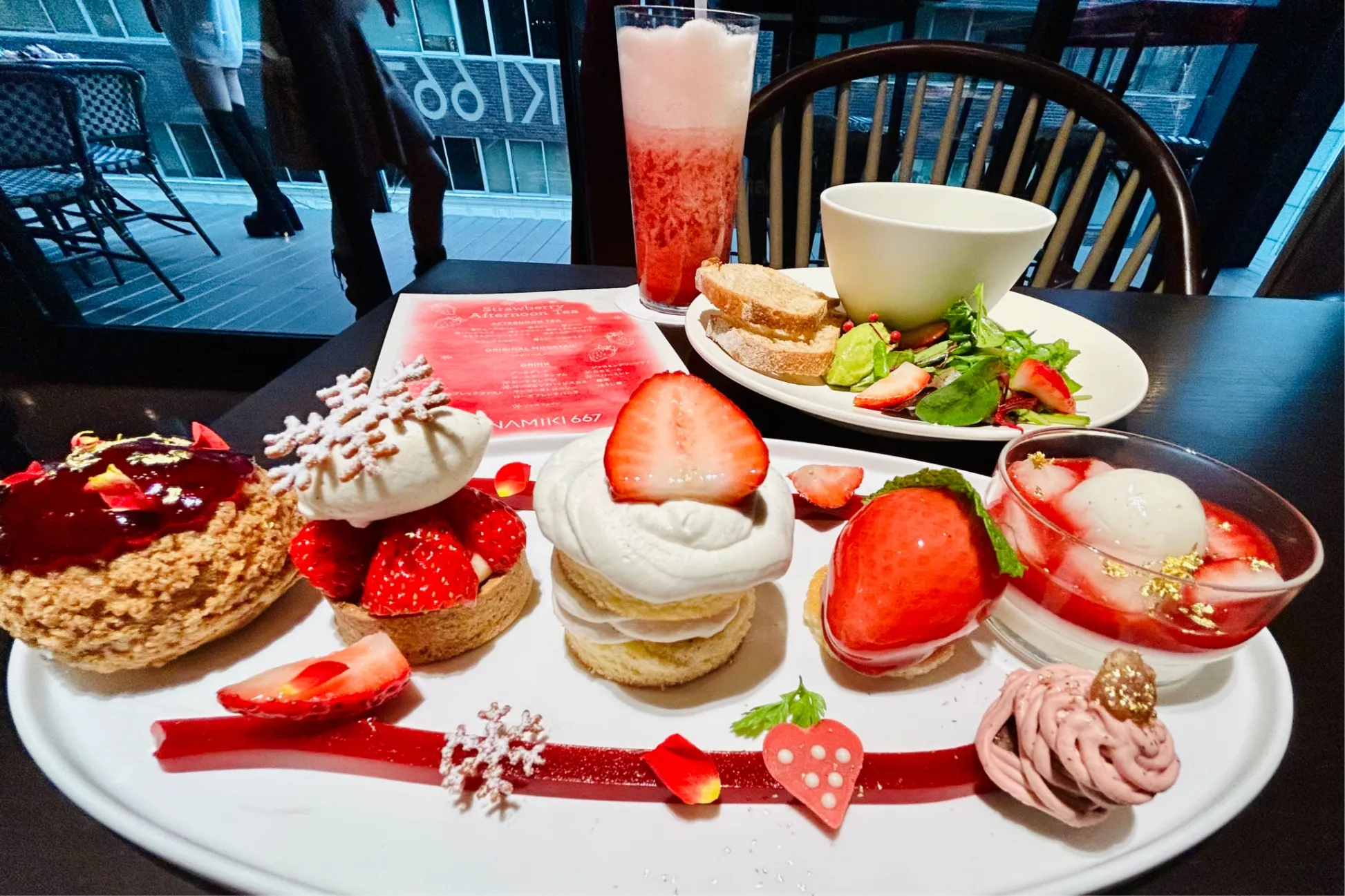 あまりん”苺を味わう期間限定アフタヌーンティーを体験レポ